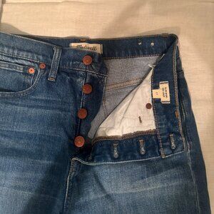 MADEWELL SLIM WIDE LEG CROP PANTS| SIZE 27